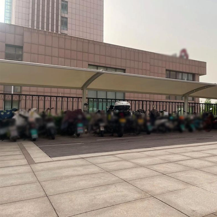 永州膜结构电动车棚