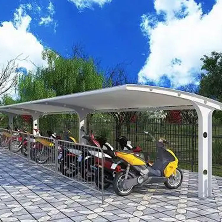 永州膜结构电动车棚